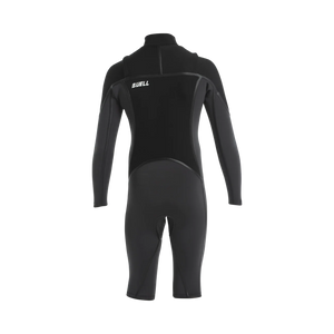 RB1 2MM L/S Springsuit Juniors'- Black / Slate