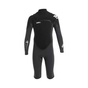 RB1 2MM L/S Springsuit Juniors'- Black / Slate